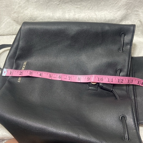 Victoria’s Secret | Black Faux Leather Backpack main image 10